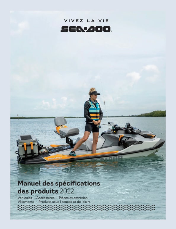 Motomarines Sea-Doo - Manuel des spécifications des produits 2022